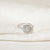 Vicky 1.0ct Moissanite Ring (925 Sterling Silver, Size 4)