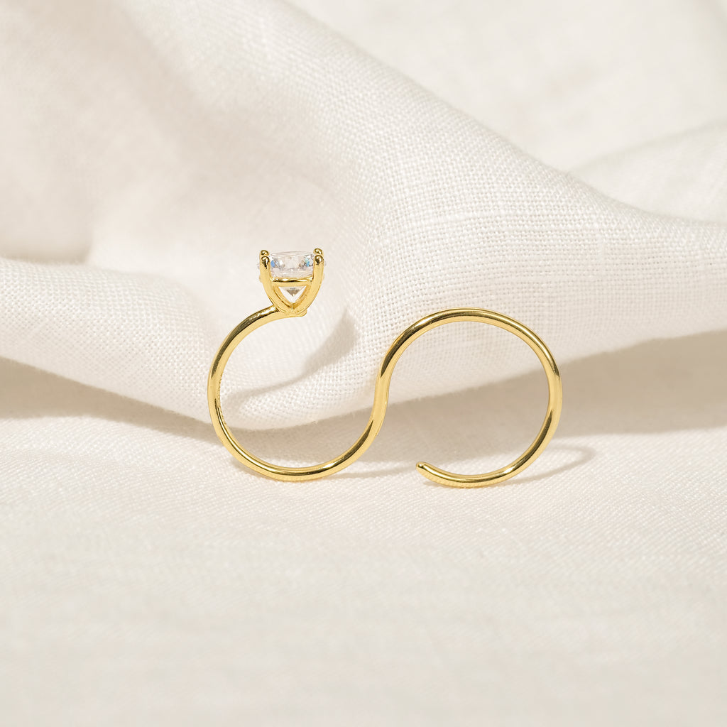 【 suchan】VERMEIL SLASH RING suchan様専用】VERMEIL SLASH RING - メルカリ