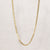 Alfio Long Necklace (18K Gold Brass)