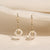 Mave Mother of Pearl Earrings (18K Gold Vermeil)