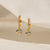 Rohi CZ Earrings (18K Gold Vermeil)