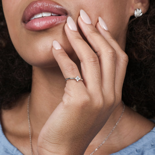Fora CZ Ring (925 Sterling Silver)