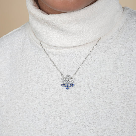Froza CZ Necklace (925 Sterling Silver)