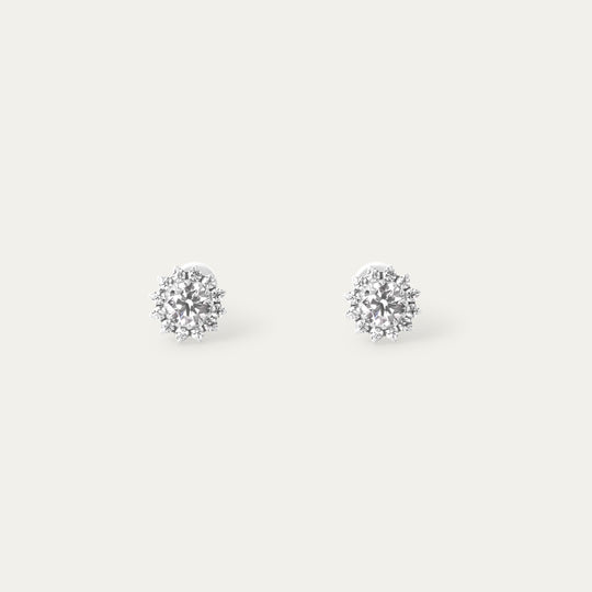Falu CZ Studs (Titanium Steel)