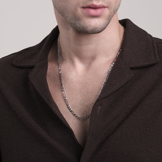 Firro Necklace (Silver Brass)