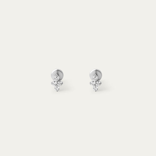 Furu CZ Studs (Titanium Steel)