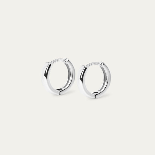 Hamond Teeny-Tiny Hoops (Silver Brass)