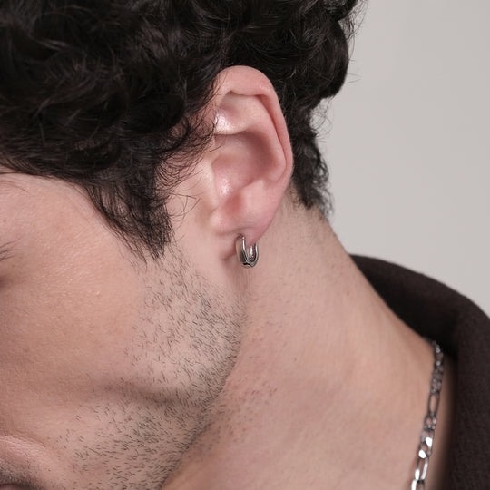 Hamond Teeny-Tiny Hoops (Silver Brass)