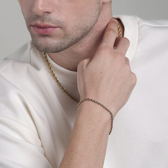 Mil Necklace (18K Gold Stainless Steel)