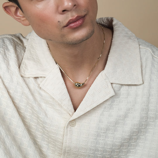 Orti Necklace (18K Gold Brass)