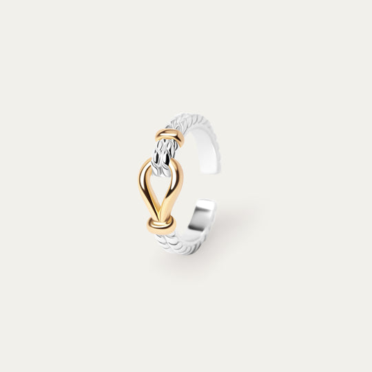 Rao Ring (Two-Tone Brass)