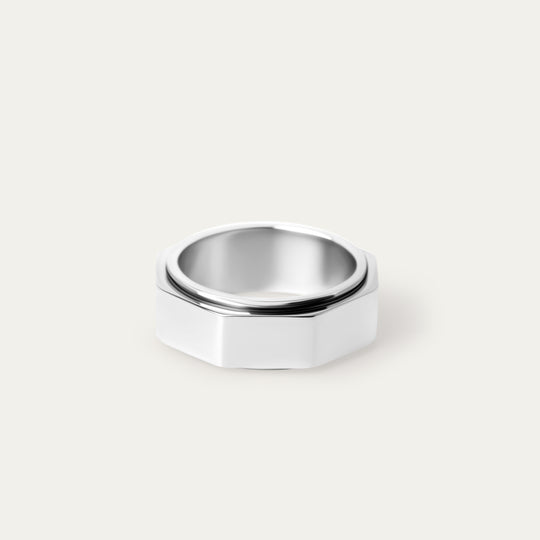 Rigor Ring (Titanium Steel, Size 10)
