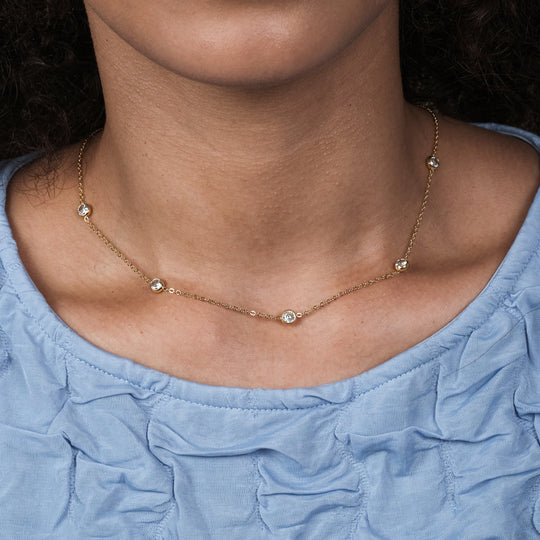 Tissan Necklace (18K Gold Stainless Steel)