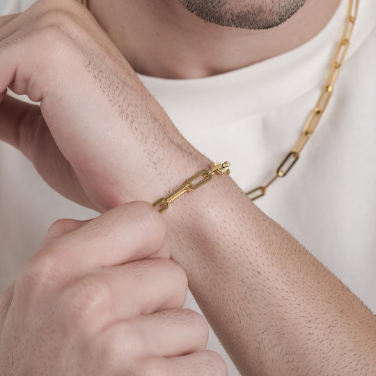 Yeda Bracelet (18K Gold Stainless Steel)
