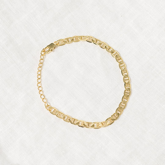 Alfio Tiny Bracelet (18K Gold Brass)