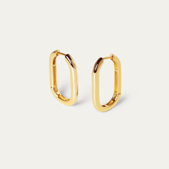 Anvelin Hoops (18K Gold Vermeil)