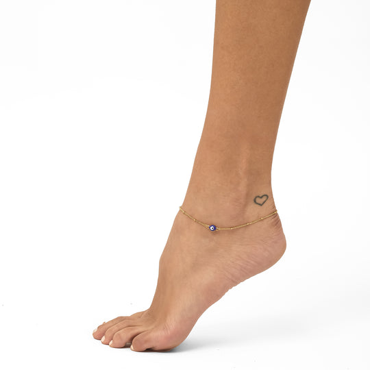 Ayin Anklet (18K Gold Stainless Steel)