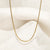 Basi Medium Necklace (18K Gold Stainless Steel)