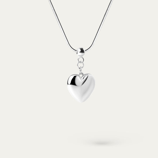 Basic Charm (925 Sterling Silver, Heart)