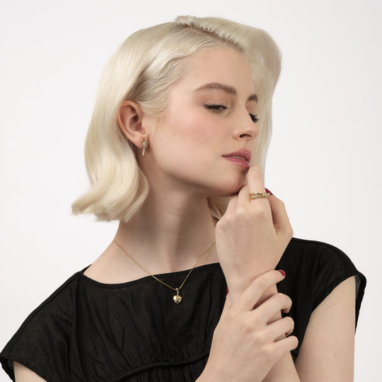 Basic Charm (18K Gold Vermeil, Heart)