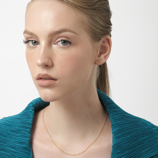 Beady Necklace (18K Gold Vermeil)