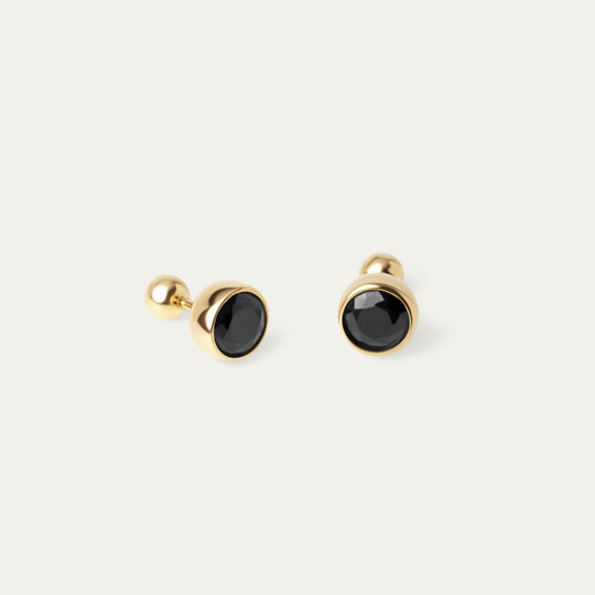 Bulla Biggie CZ Studs (18K Gold Vermeil)