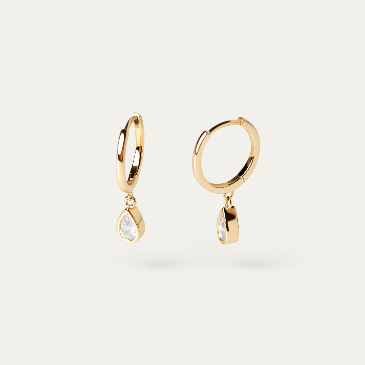 Seek Shine Cairo CZ Earrings (14K Gold Vermeil) - Main Image