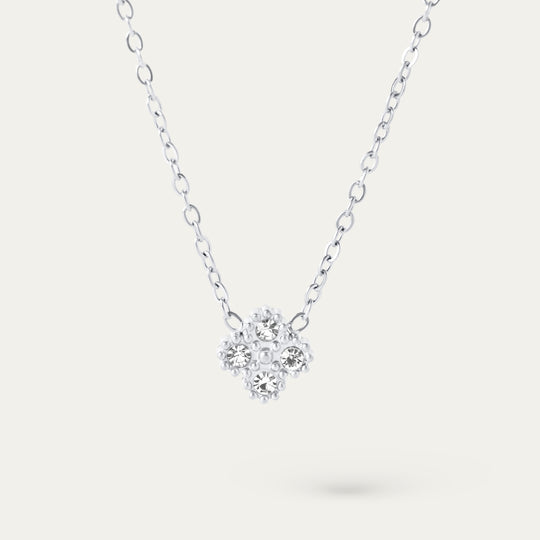 Calo CZ Necklace (Stainless Steel)