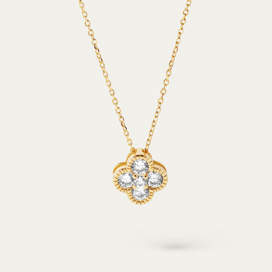 Carly CZ Necklace (18K Gold Vermeil)