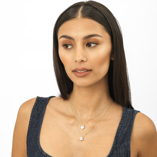 Carly CZ Necklace (18K Gold Vermeil)