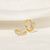 Cilia CZ Earrings (18K Gold Vermeil)