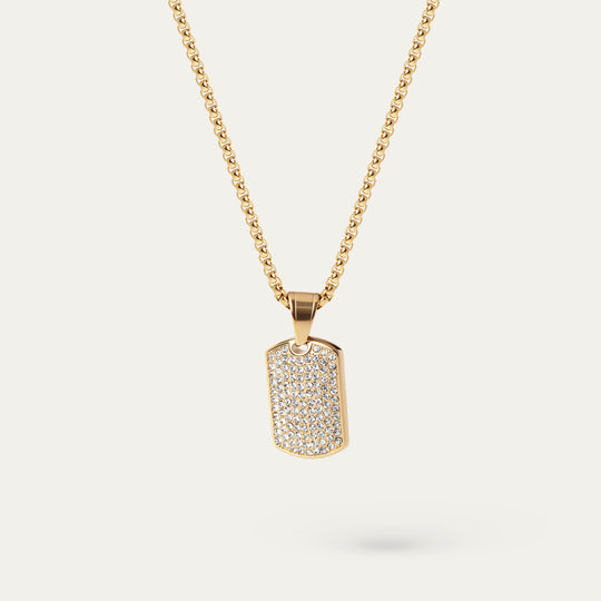 Das CZ Necklace (18K Gold Stainless Steel)