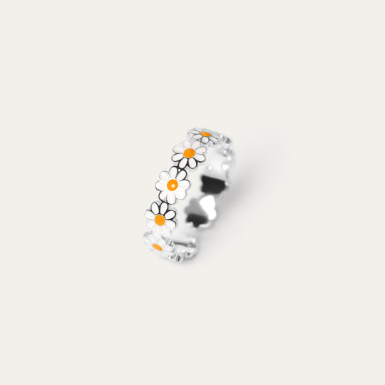Dasia Enamel Ring (925 Sterling Silver)