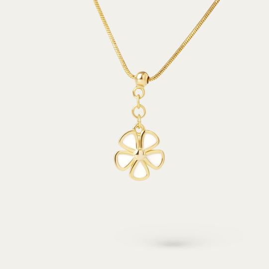 Daza Enamel Charm (18K Gold Vermeil)