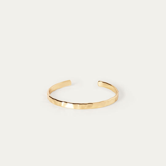 Elega Tiny Bangle (18K Gold Brass)