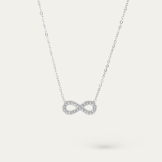 Enfi CZ Necklace (Stainless Steel)