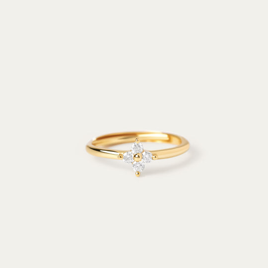 Fora CZ Ring (18K Gold Vermeil)