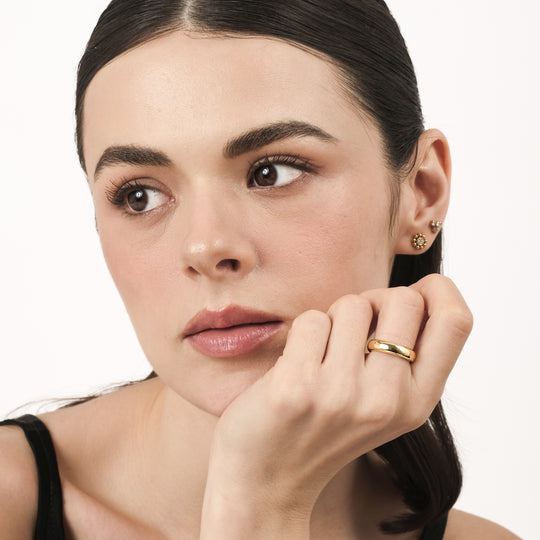Forma Ring (18K Gold Vermeil, Size 9)