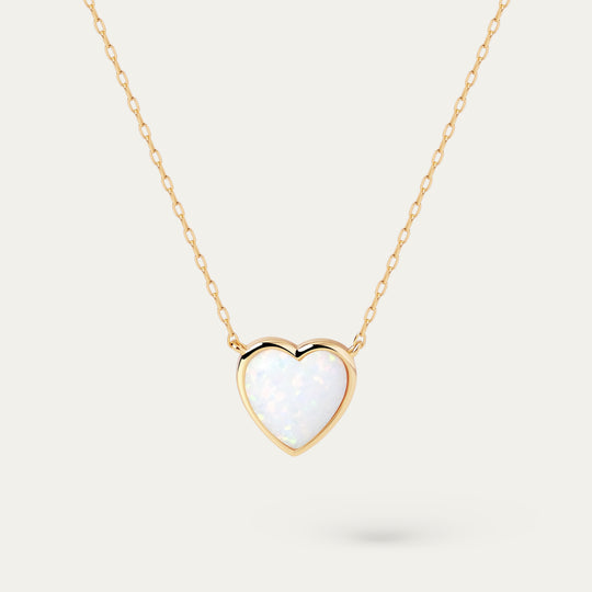 Fran Opal Necklace (18K Gold Vermeil)