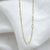 Gaspar Medium Necklace (18K Gold Brass)