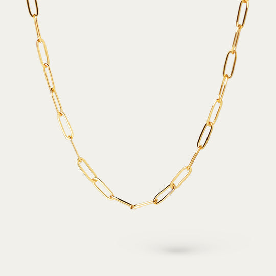 Gaspar Medium Necklace (18K Gold Brass)