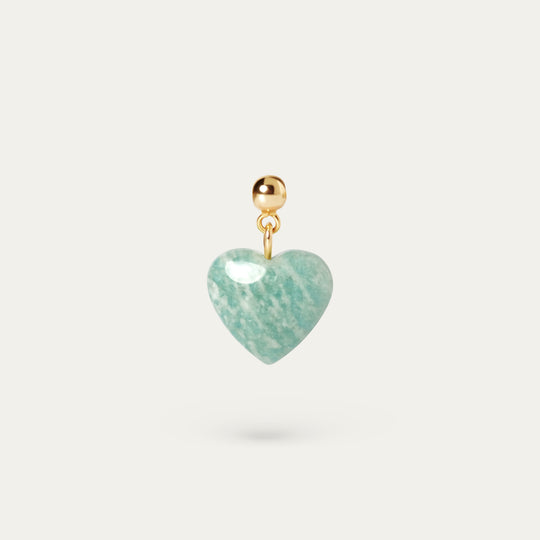 Gigi Amazonite Charm (18K Gold Vermeil)