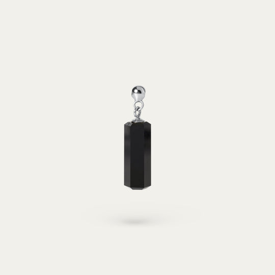 Gigi Onyx Charm (925 Sterling Silver)