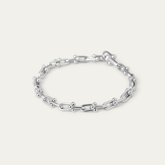 Haru Biggie Bracelet (Silver Brass)