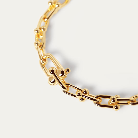 Haru Tiny Bracelet (18K Gold Brass)