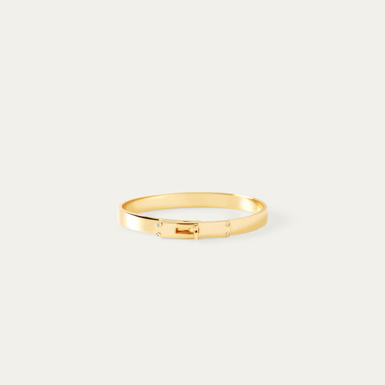 Henri Bangle (18K Gold Brass)