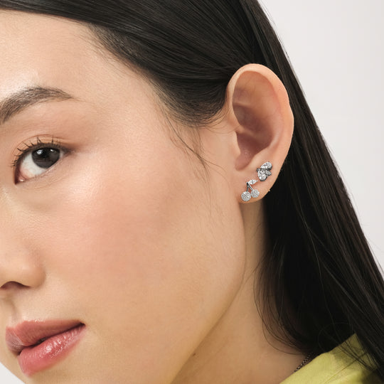 Hey CZ Studs (Stainless Steel)