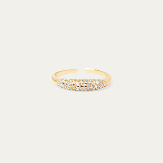 Kang CZ Ring (18K Gold Vermeil)