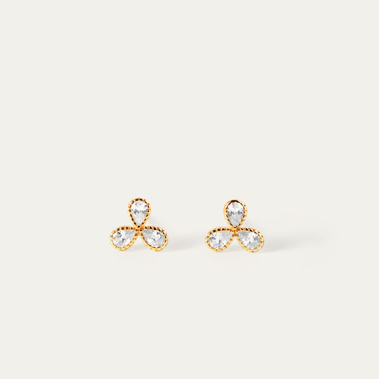 Kel Studs (18K Gold Vermeil)