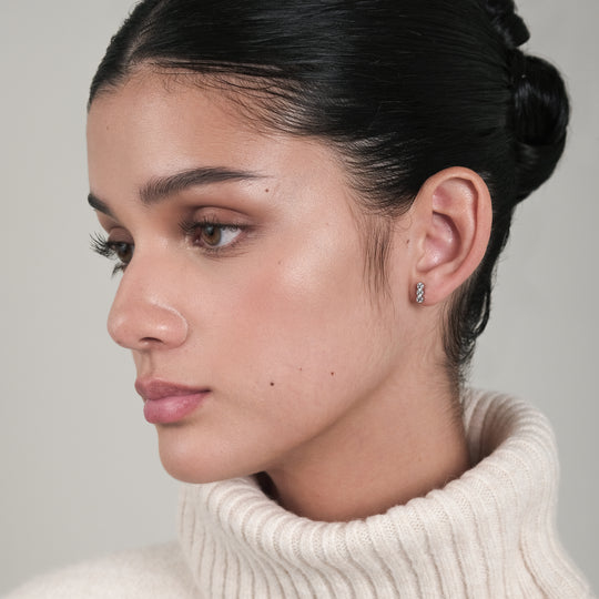 Kelia CZ Studs (Stainless Steel)